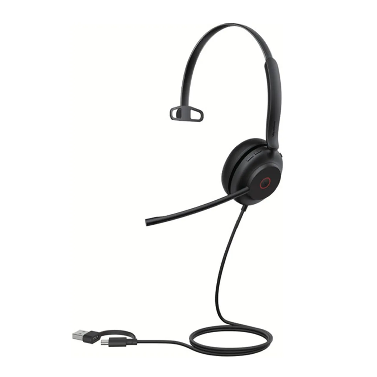 Yealink YEA-UH35-MONO-TEAMS-USB — UH35 Mono Teams USB-C/A - Yealink USB Wired Headset with USB-C and USB-A for Microsoft Teams