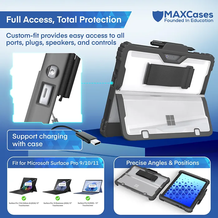 MAX CASES-MS-ES-SP-G9-BLK
