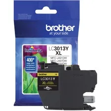 Brother BRT LC3013Y — Brother Innobella LC3013Y High Yield Inkjet Ink Cartridge - Single Pack - Yellow - 1 Each - 400 Pages