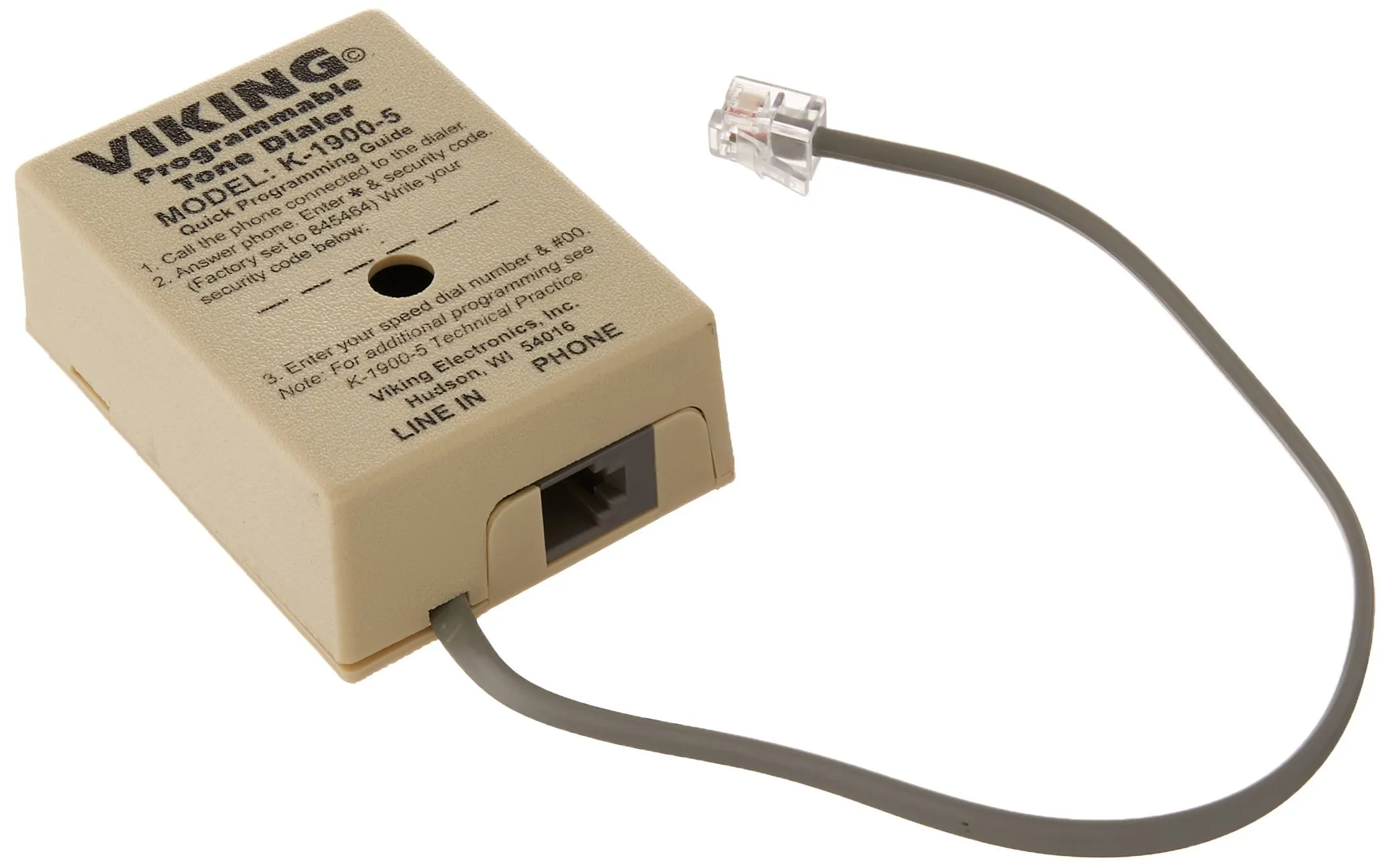 Viking Electronics VK-K-1900-5 — Viking Hot Dialer with Touch Tone