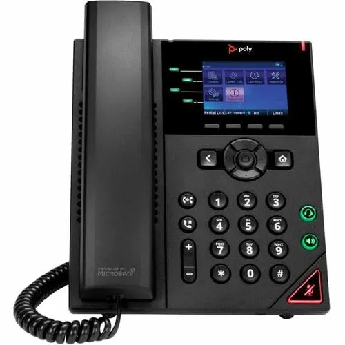HP 89K69AA#ABA — POLY OBI VVX 250 4-LINE IP PHONE AND POE-ENABLED WITH POWER SUPPLY US
