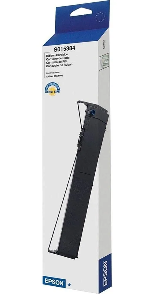 EPSON EPS S015384 — Epson S015384 Dot Matrix Ribbon Cartridge - Black - 1 Each - 15000000 Characters