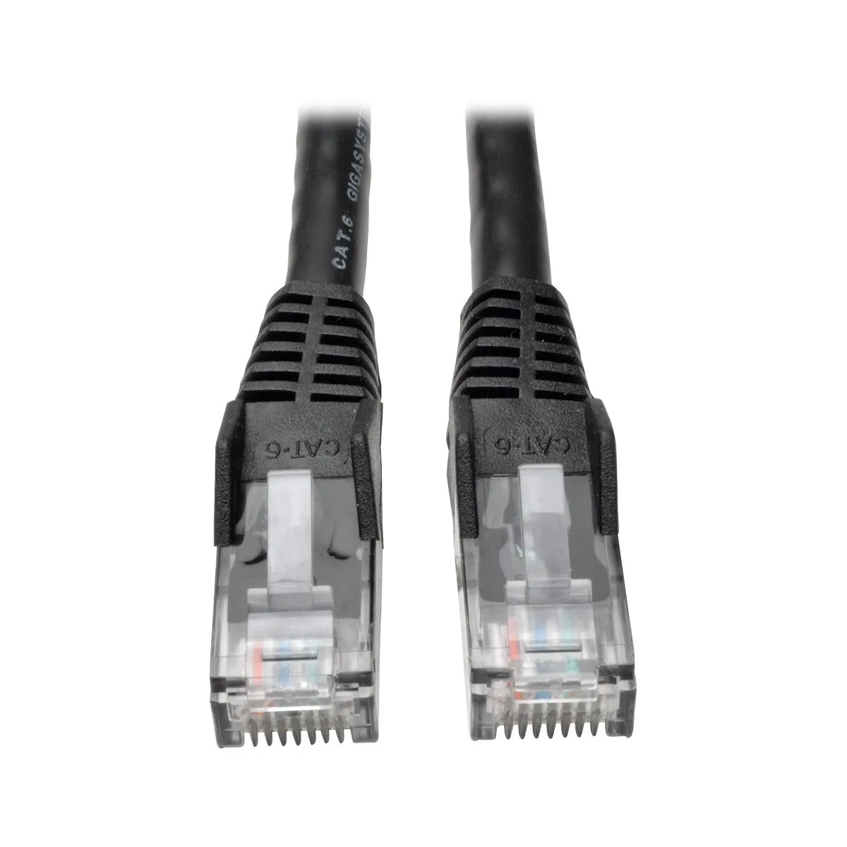 Eaton Tripplite N201-005-BK — Eaton Tripp Lite Series Cat6 Gigabit Snagless Molded (UTP) Ethernet Cable (RJ45 M/M), PoE, Black, 5 ft. (1.52 m) | SKU TL-N20105K