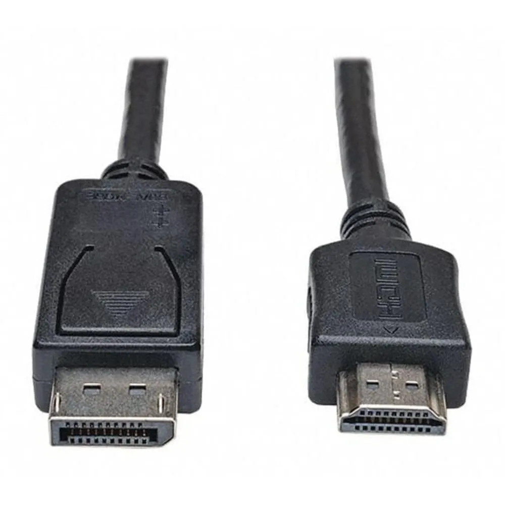 Eaton Tripplite P582-006 — Eaton Tripp Lite Series DisplayPort to HDMI Adapter Cable (M/M), 6 ft. (1.8 m), TAA | SKU TL-P582061