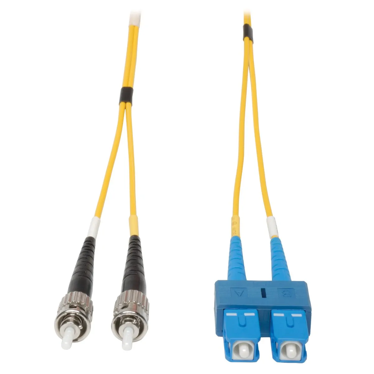 Eaton Tripplite N354-01M — Tripp Lite 1M Duplex Singlemode Fiber 8.3/125 Patch Cable SC/ST 3ft