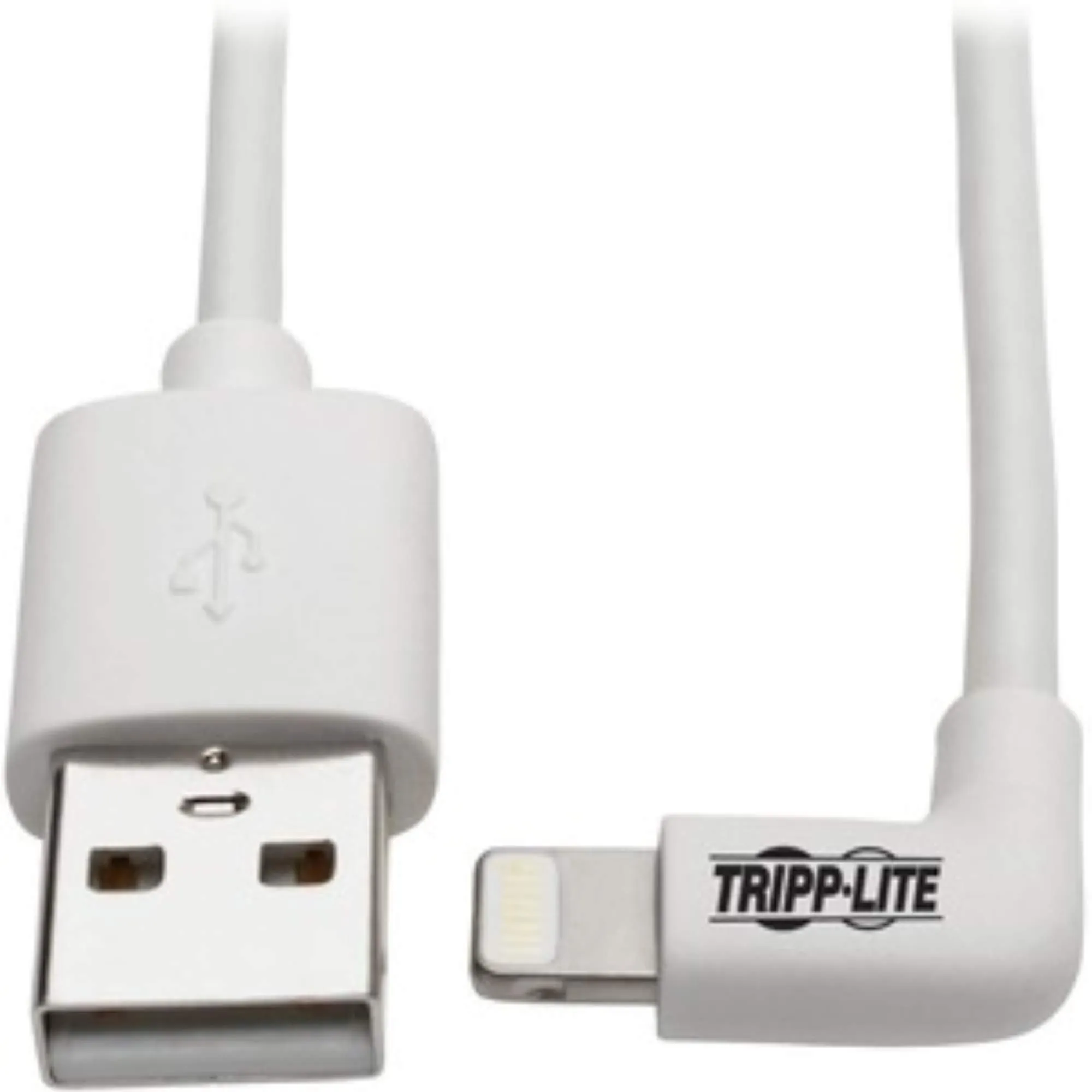 Eaton Tripplite M100-006-LRA-WH — Tripp Lite Lightning to USB Cable Right-Angle 6ft USB Cable