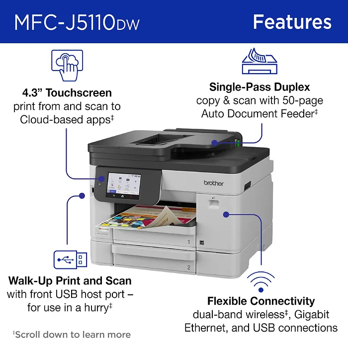 Brother-BRT MFCJ5110DW