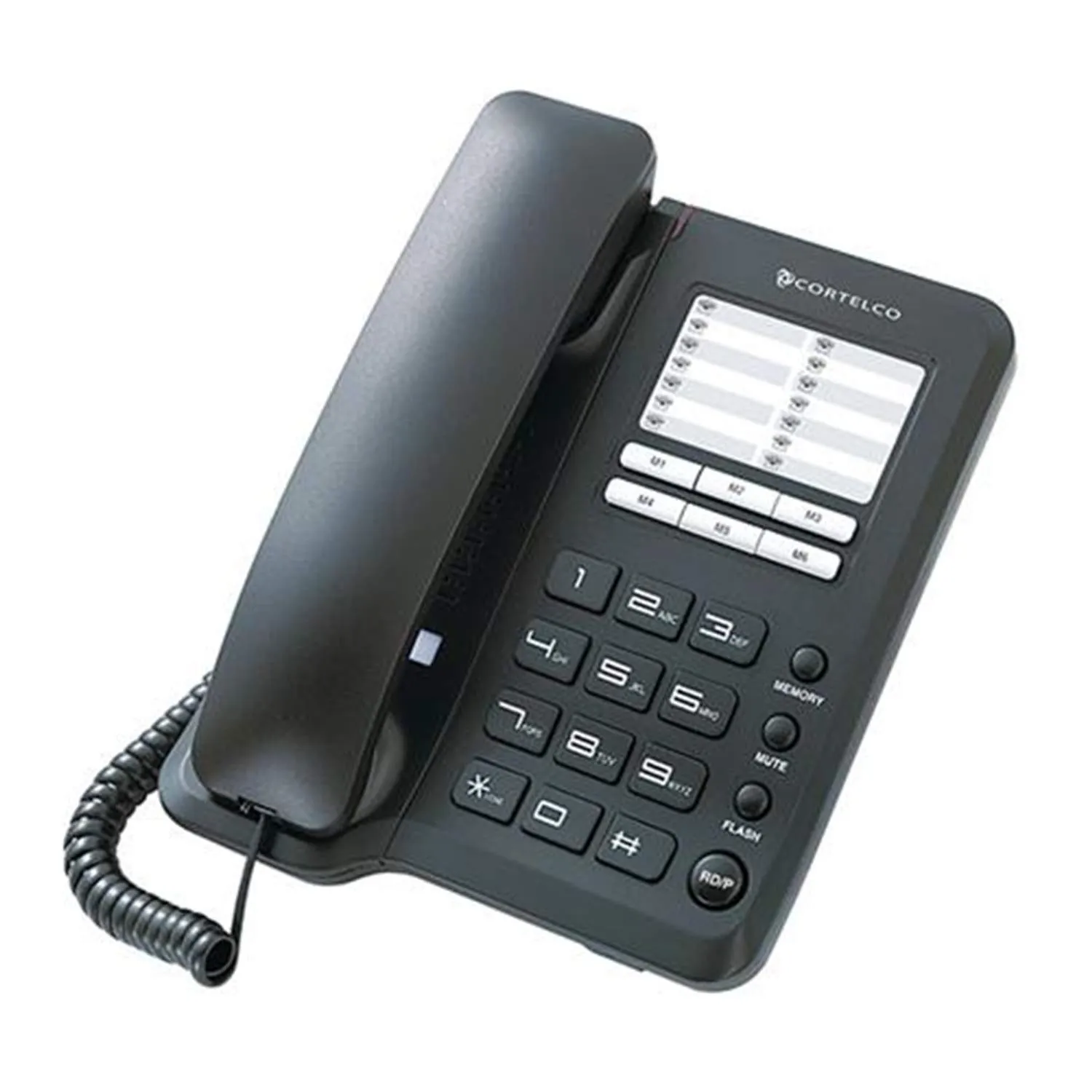 Cortelco ITT-2933-BK — 293300TP227S Single Line Economy Phone