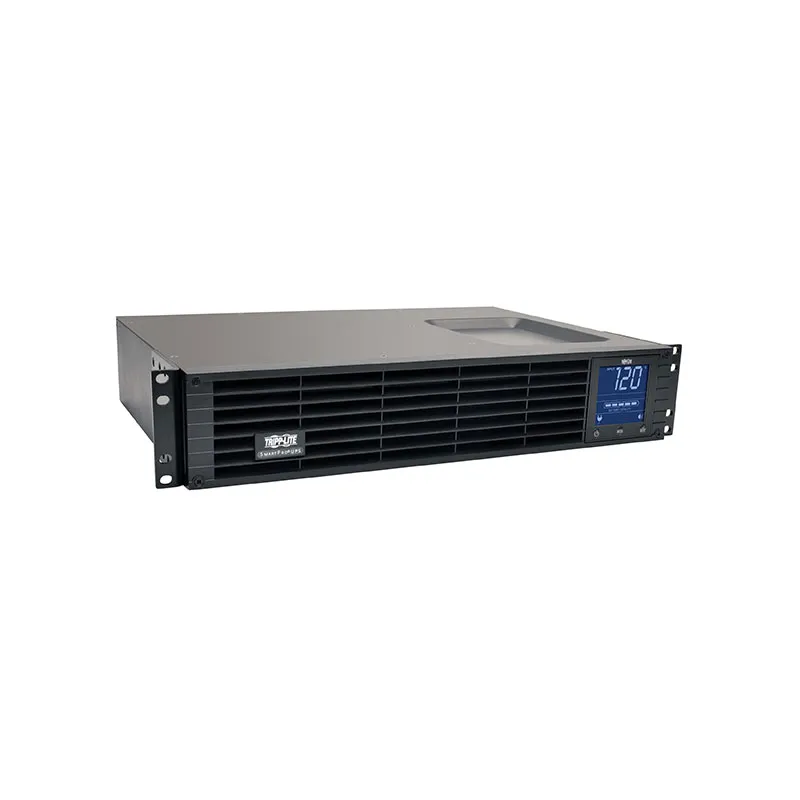 Eaton Tripplite SMC15002URM — SmartPro 120V 1.5kVA 1kW Line-Interactive Sine Wave UPS 2U Rack/Tower LCD USB DB9 8 Outlets
