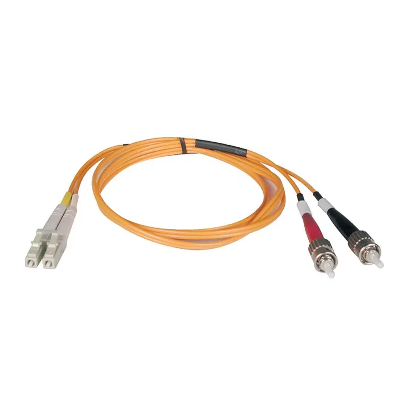 Eaton Tripplite N518-01M — Tripp Lite 1M Duplex Multimode 50/125 Fiber Patch Cable LC/ST 3ft