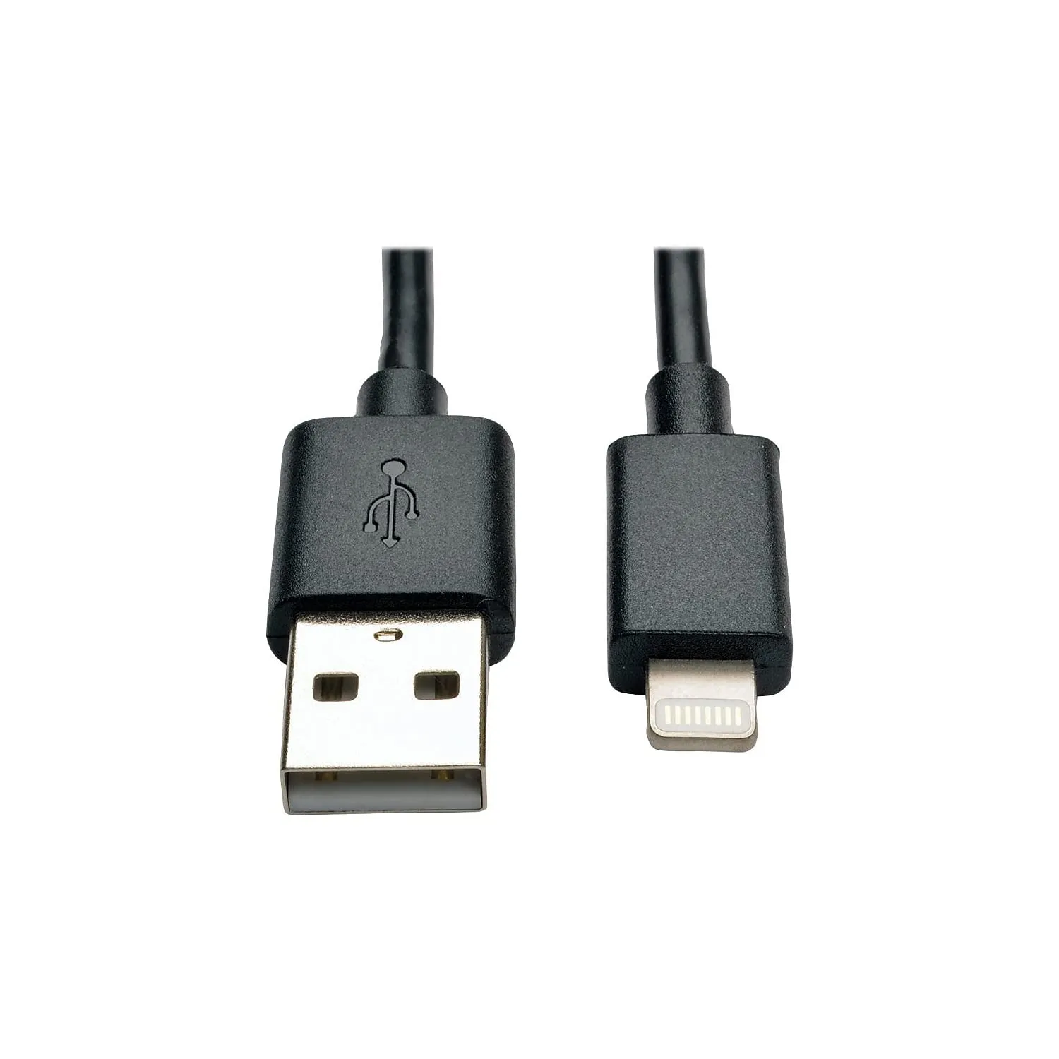 Eaton Tripplite M100-10N-BK — Tripp Lite Lightning to USB Sync / Charge iPhone iPod iPad Black 10 Inch