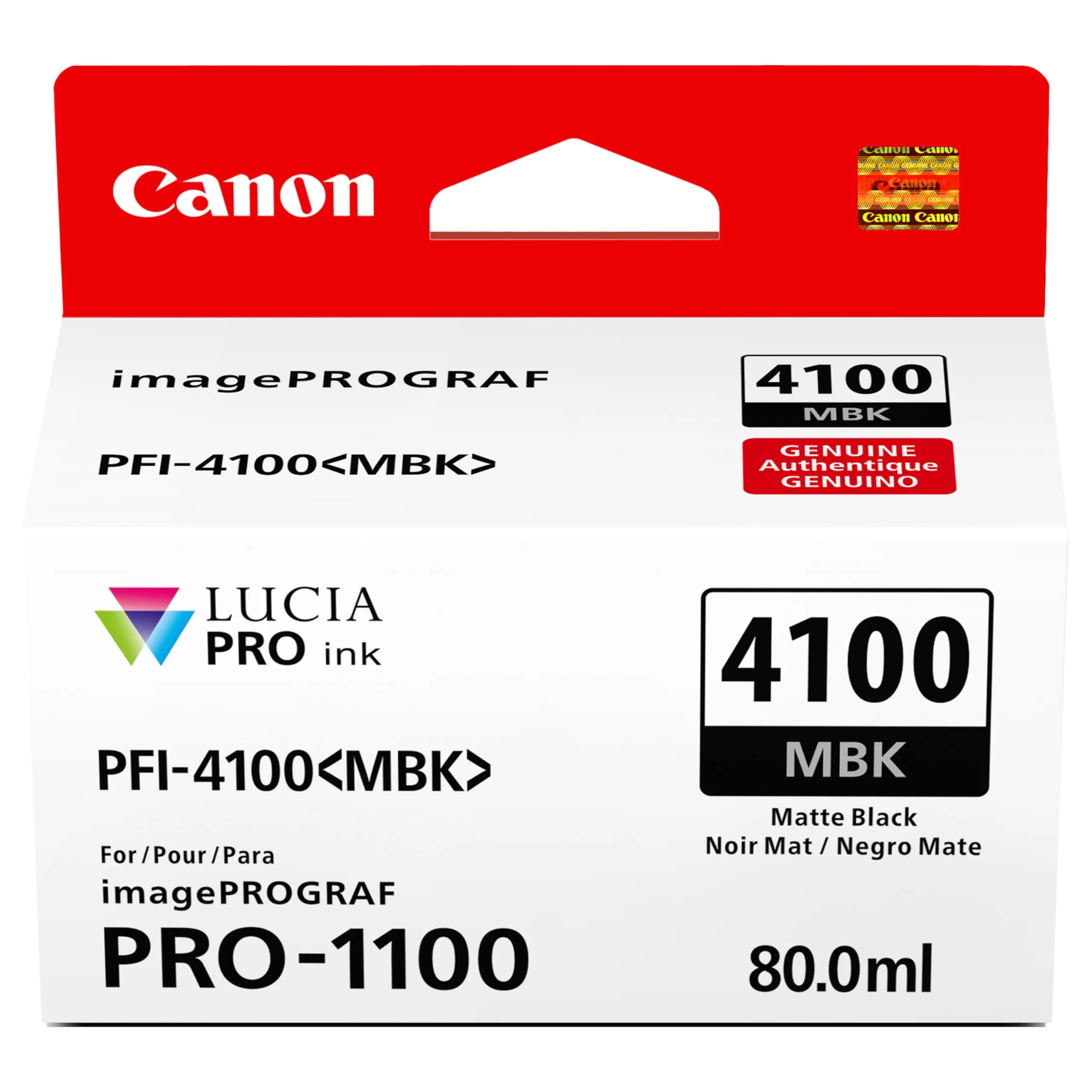 CANON 6776C002 — Canon (PFI-4100) Matte Black Ink Tank (80mL)