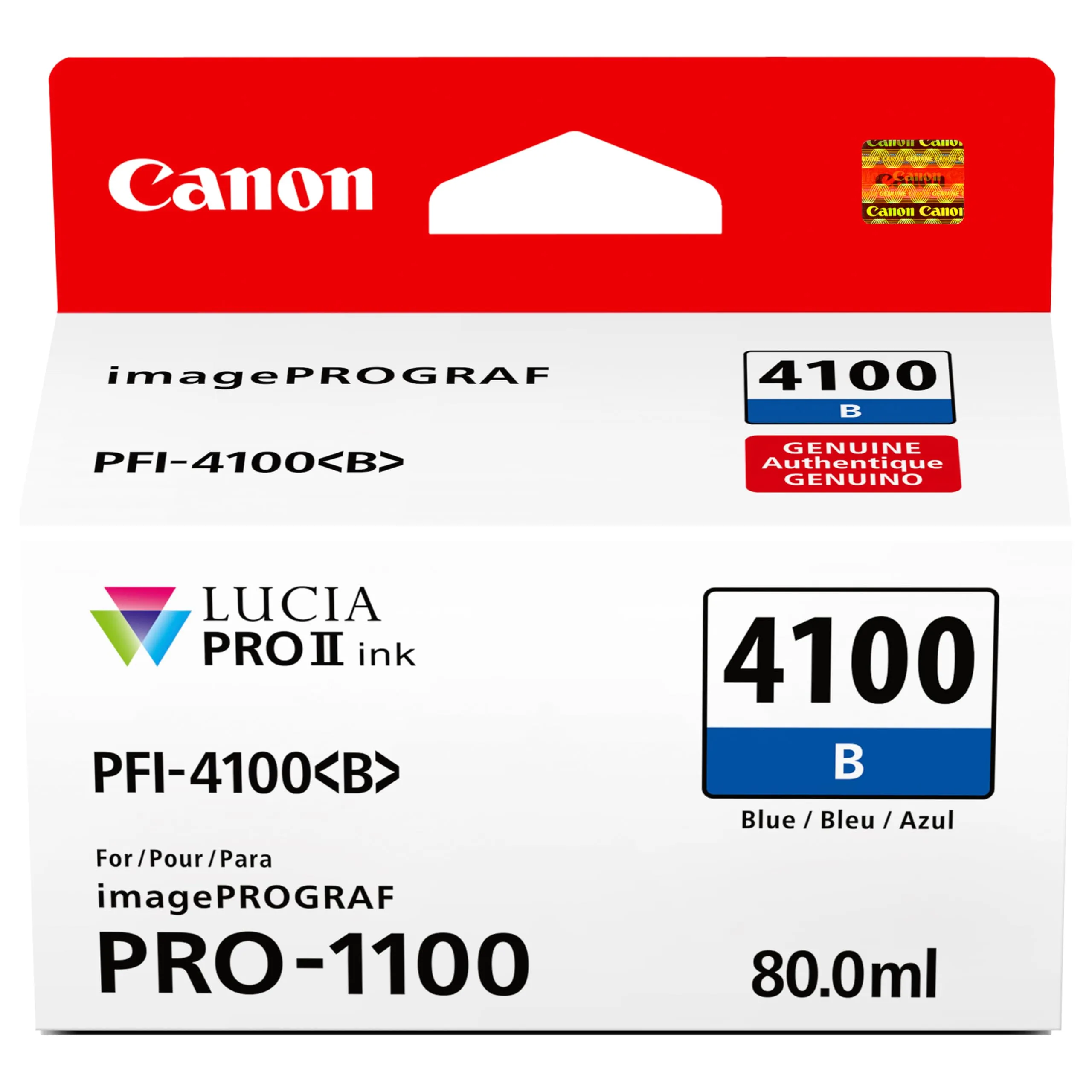 CANON 6786C002 — Canon (PFI-4100) Blue Ink Tank (80mL)