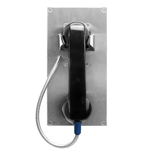 Viking Electronics K-1900-712L-EWP — K-1900-7 with 12in. in. Armored Cable Lanyard with Enhanced Weather Protection