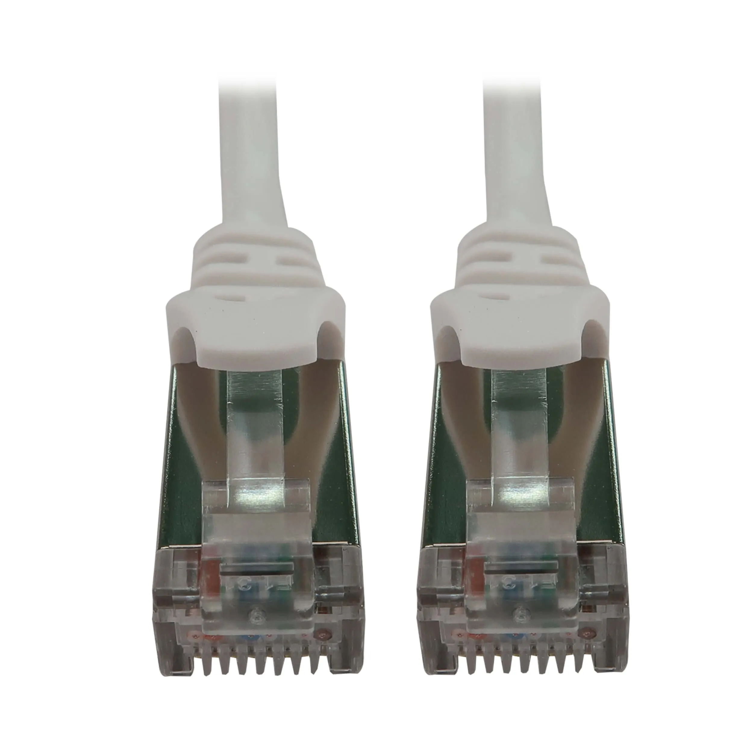 Eaton Tripplite N262-S10-WH — EATON TRIPP LITE SERIES CAT6A 10G SNAGLESS SHIELDED SLIM STP ETHERNET CABLE (RJ4