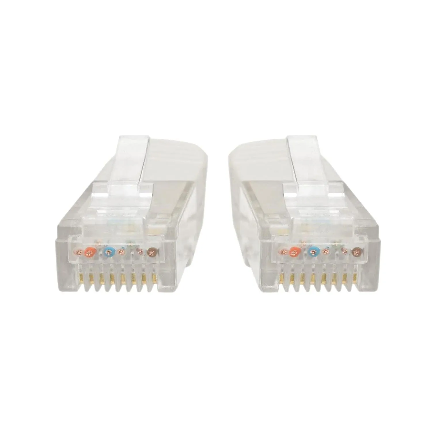 Eaton Tripplite N200-001-WH — Tripp Lite Cat6 Cat5e Gigabit Molded Patch Cable RJ45 M/M 550MHz White 1ft