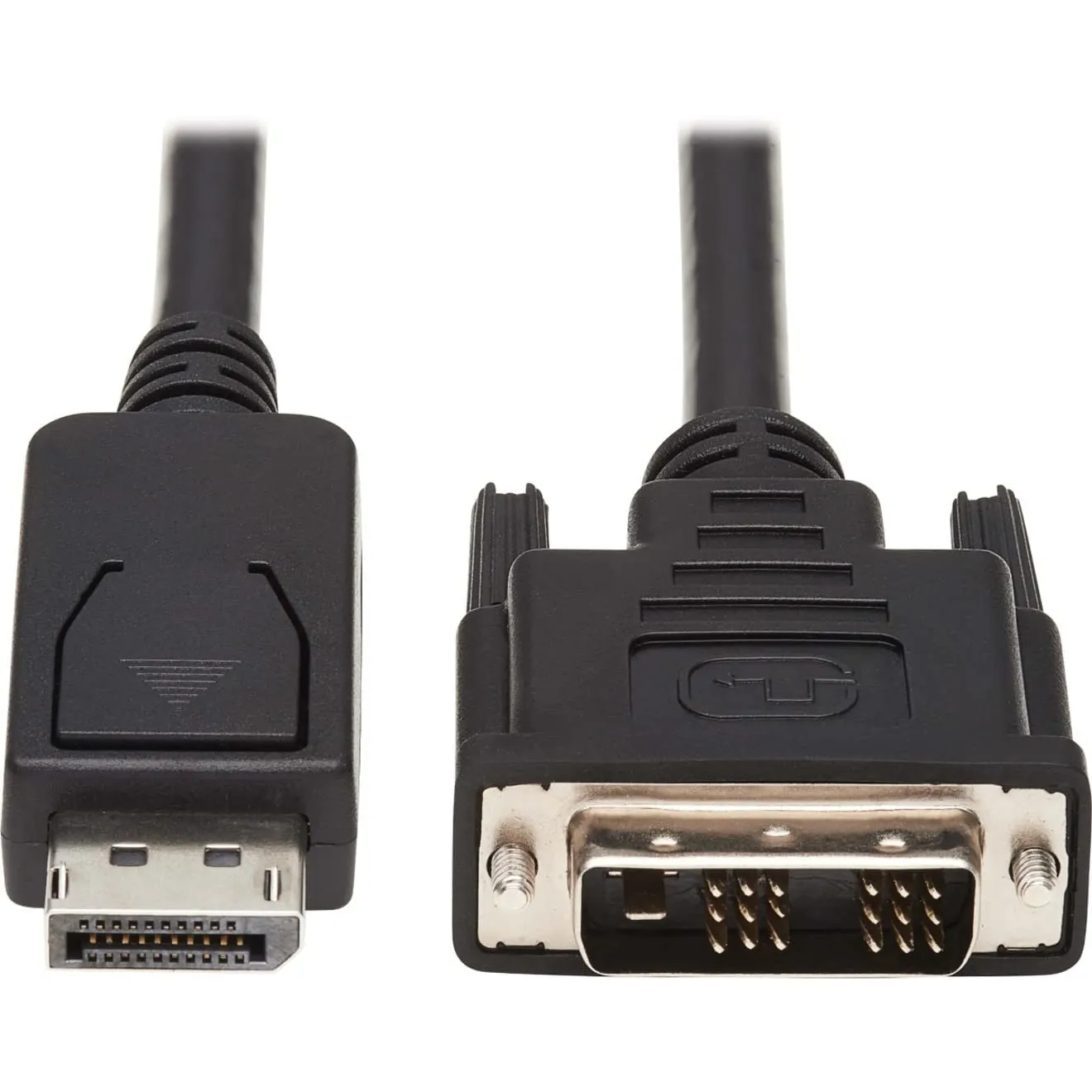 Eaton Tripplite P581AB-006 — Tripp Lite Safe-IT DisplayPort to DVI Adapter Cable Antibacterial M/M 6ft