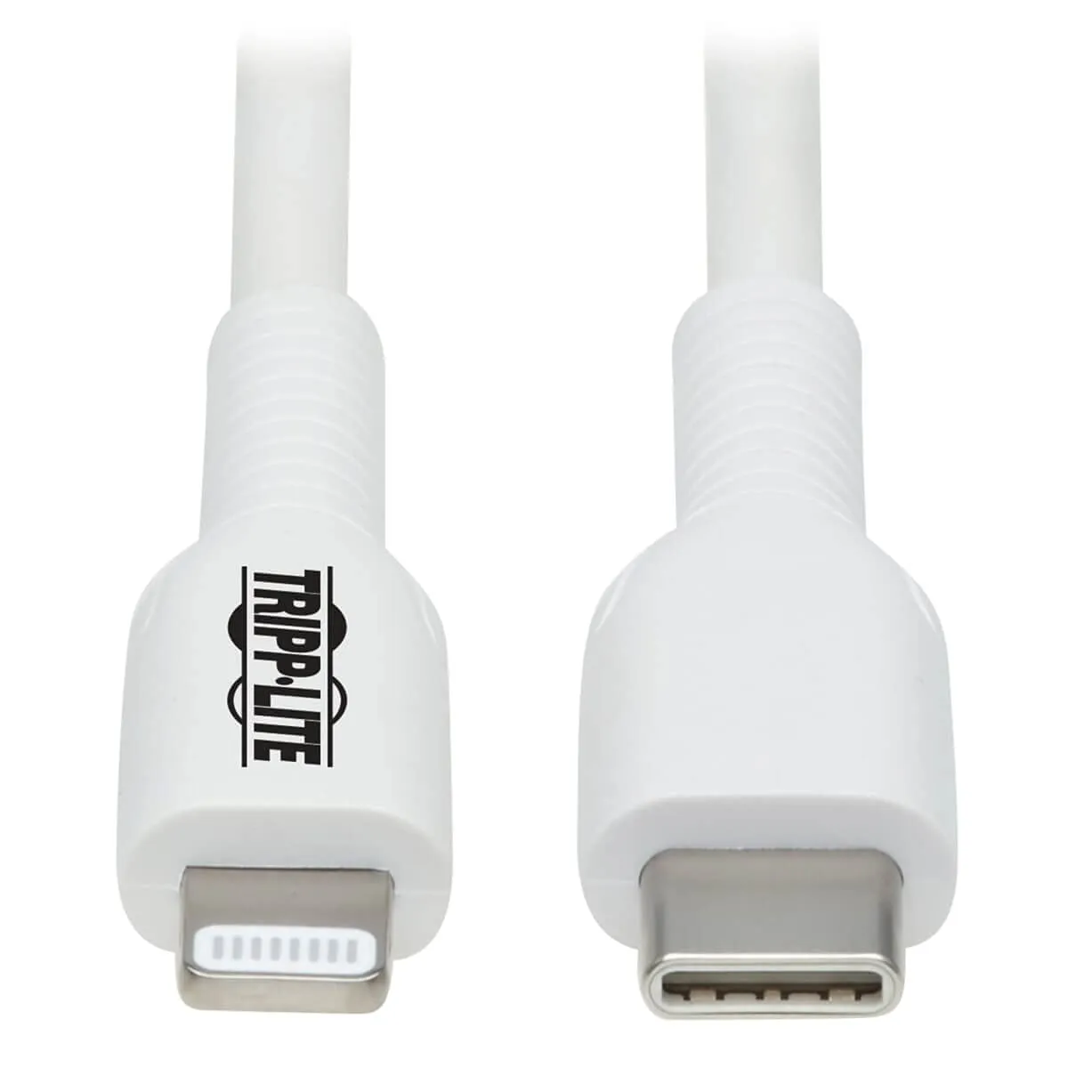 Eaton Tripplite M102AB-01M-WH — Safe-IT USB C to Lightning Sync/Charge Cable Antibacterial 1M