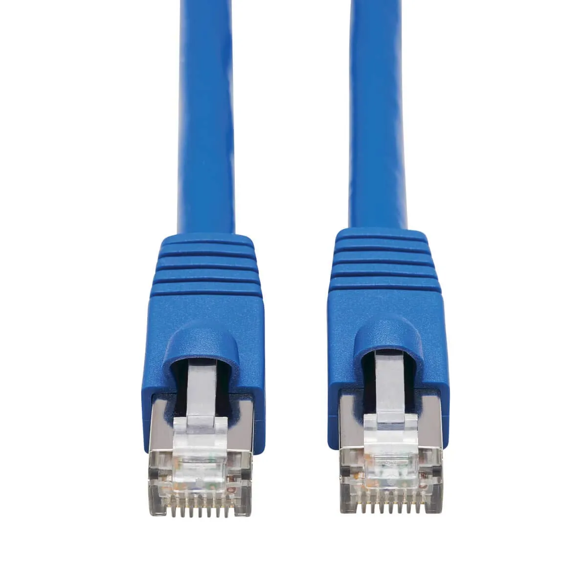 Eaton Tripplite N261P-030-BL — Tripp Lite Cat6a Patch Cable F/UTP Snagless w/ PoE 10G CMR-LP Blue M/M 30ft