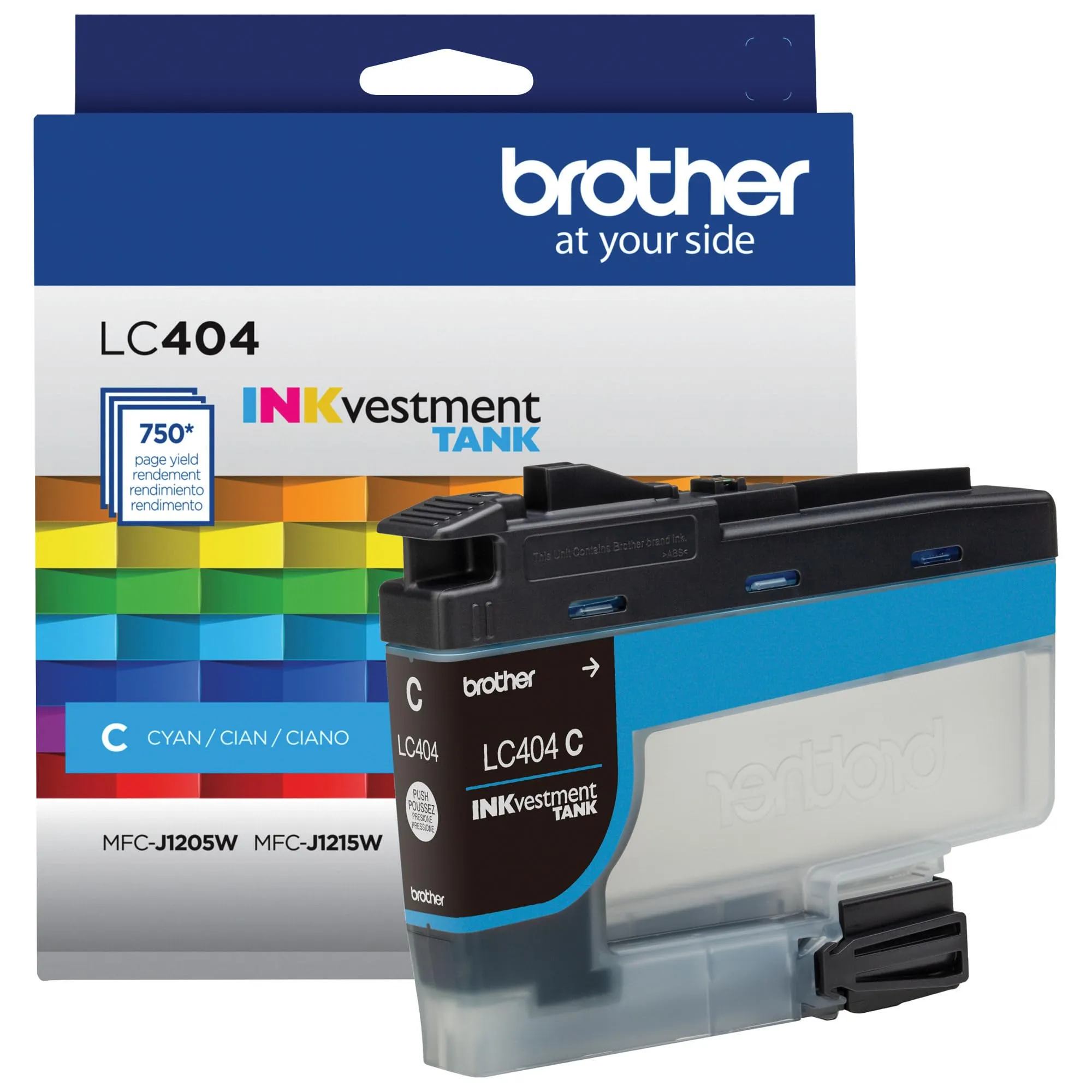 Brother BRT LC404CS — Standard Yield Cyan Ink Cartri