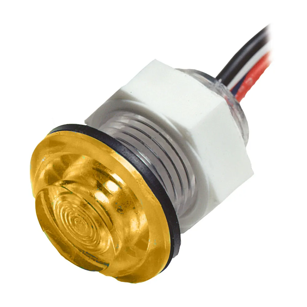 Innovative Lighting 011-1500-7 — Innovative Lighting LED Bulkhead Livewell Light Flush Mount - Amber