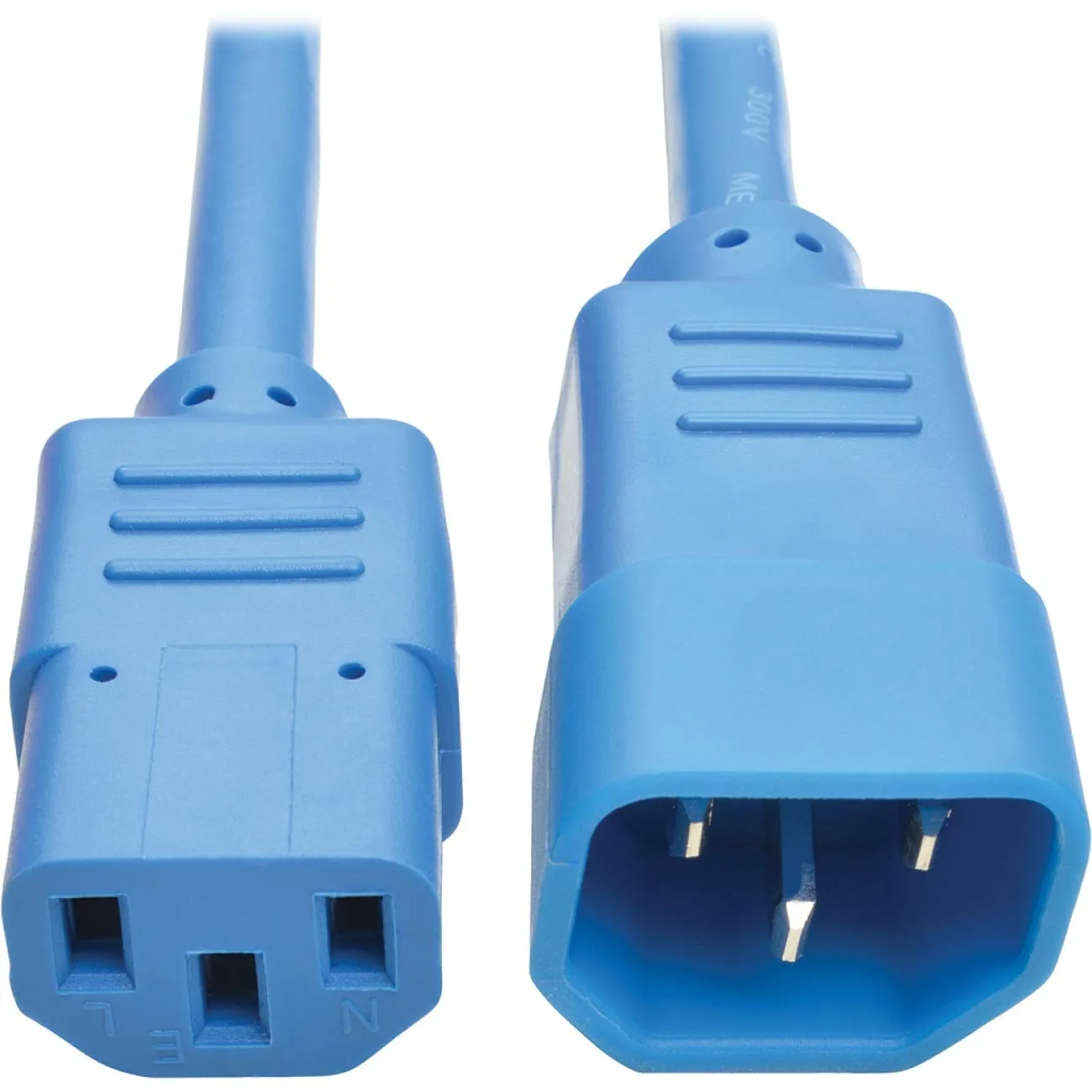 Eaton Tripplite P004-006-ABL — Tripp Lite 6ft Computer Power Extension Cord 10A 18 AWG C14 to C13 Blue 6ft.