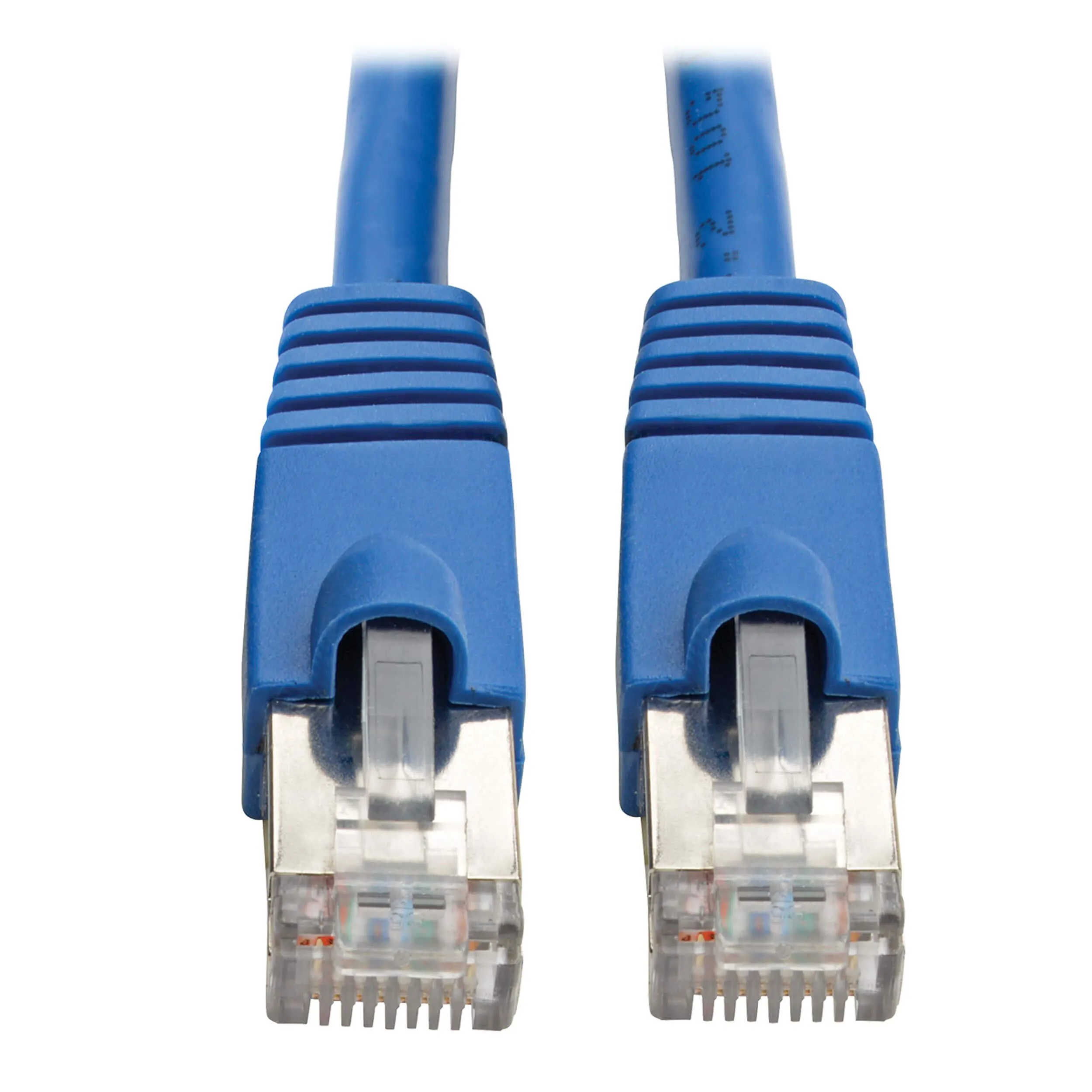 Eaton Tripplite N262-030-BL — EATON, CAT6A 10G SNAGLESS SHIELDED STP ETHERNET CABLE (RJ45 M/M), POE, BLUE, 30FT (9.14M)