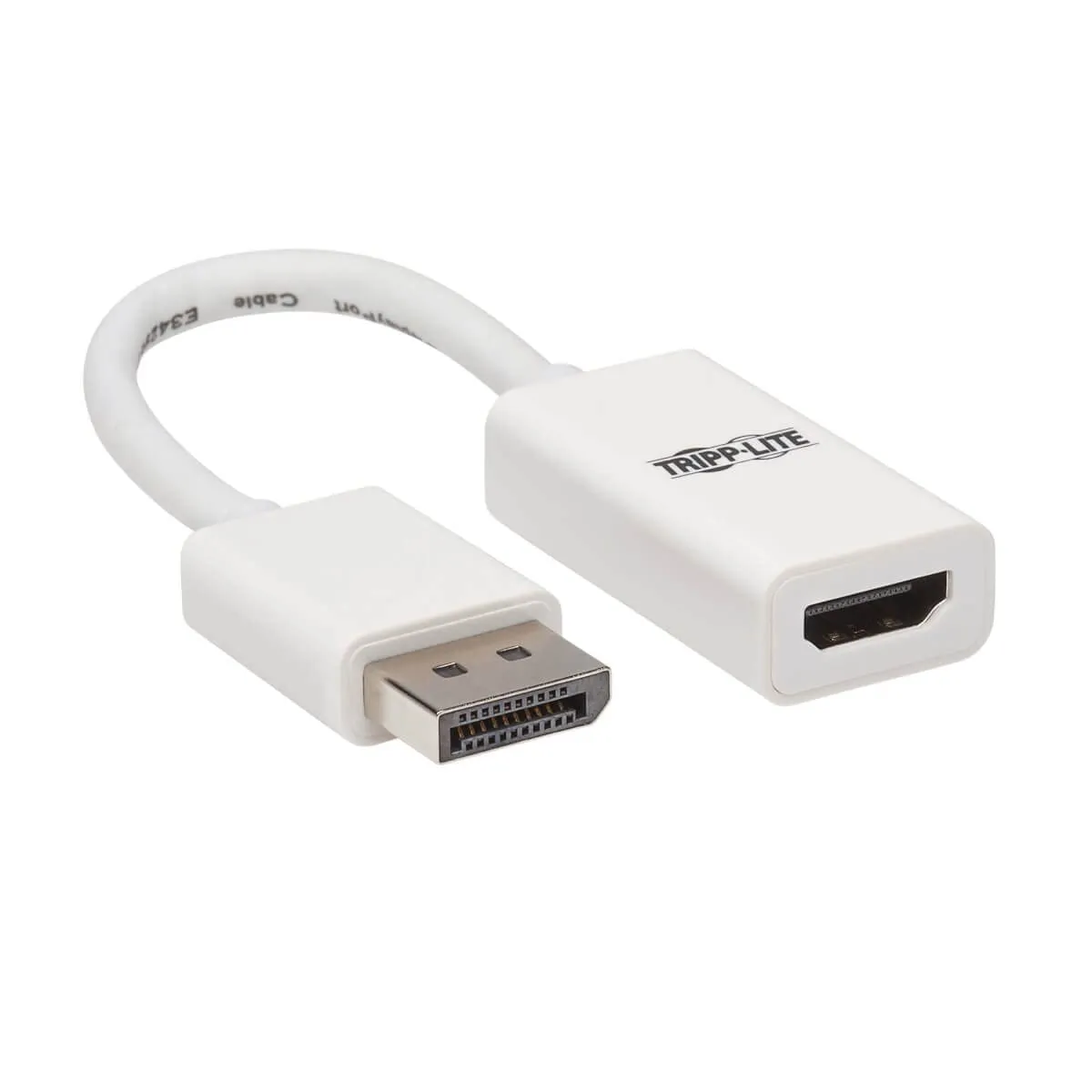 Eaton Tripplite P136-06N-HDR-W — ATON TRIPP LITE SERIES DISPLAYPORT TO HDMI ACTIVE ADAPTER, NETWORK CABLE - MALE