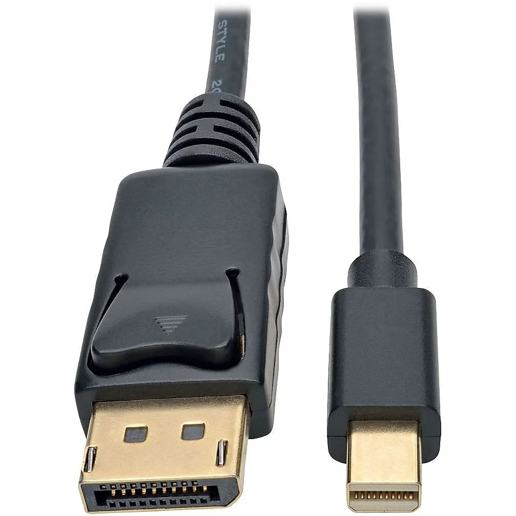 Eaton Tripplite P583-010-BK — Tripp Lite Mini DisplayPort to DisplayPort 1.2 Adapter Cable 4K @ 60Hz 10ft