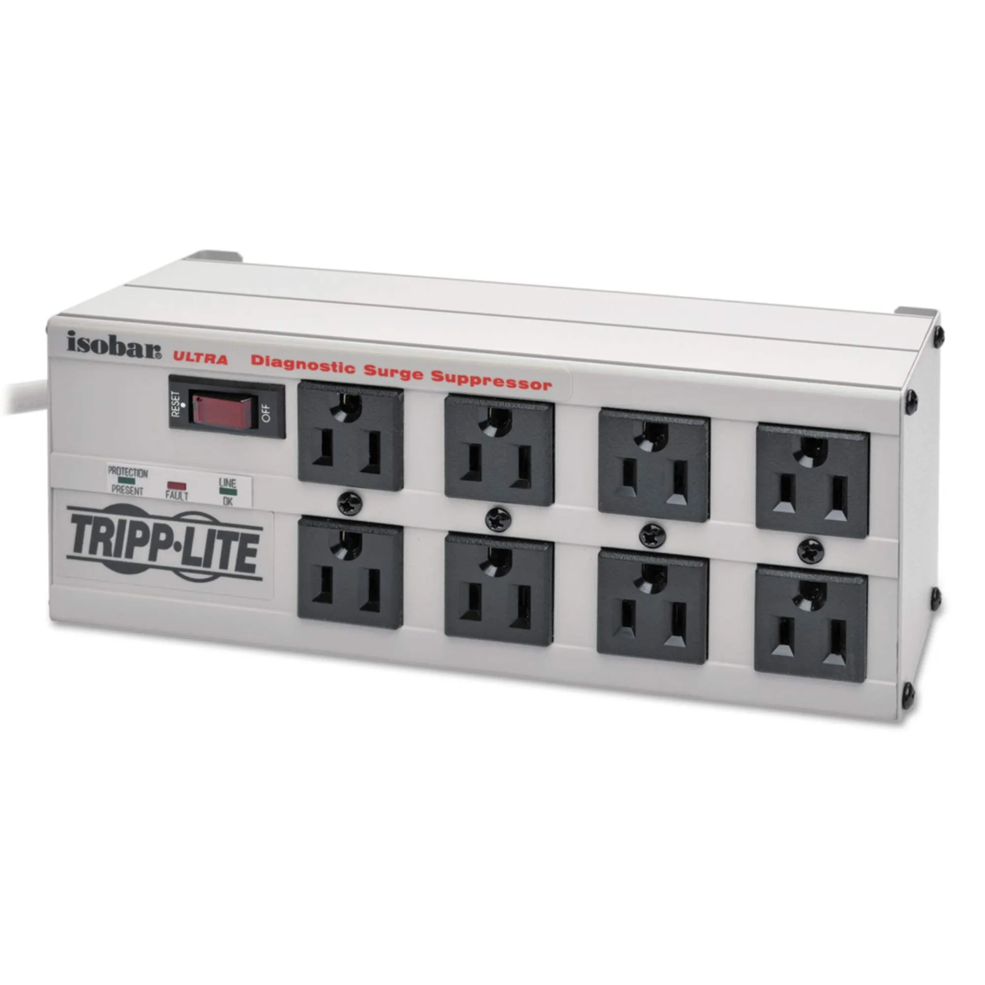 Eaton Tripplite ISOBAR825ULTRA — EATON, ISOBAR ULTRA SURGE W/FAX/MODEM 8 OUTLETS 25FT CORD 2350 JOULES
