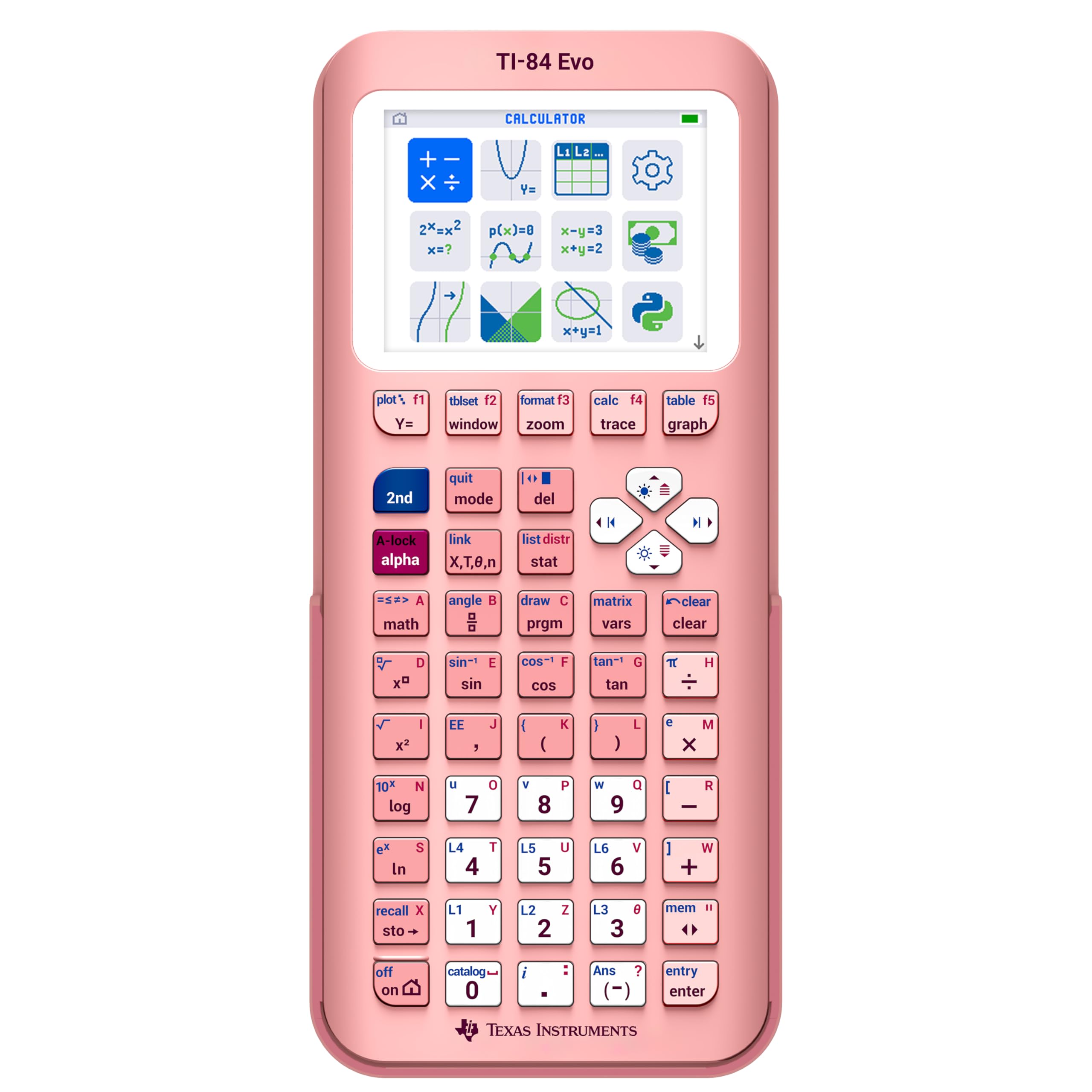 Texas Instruments 84EVO/FC/1L1/A3 — TI84 Evo Pink