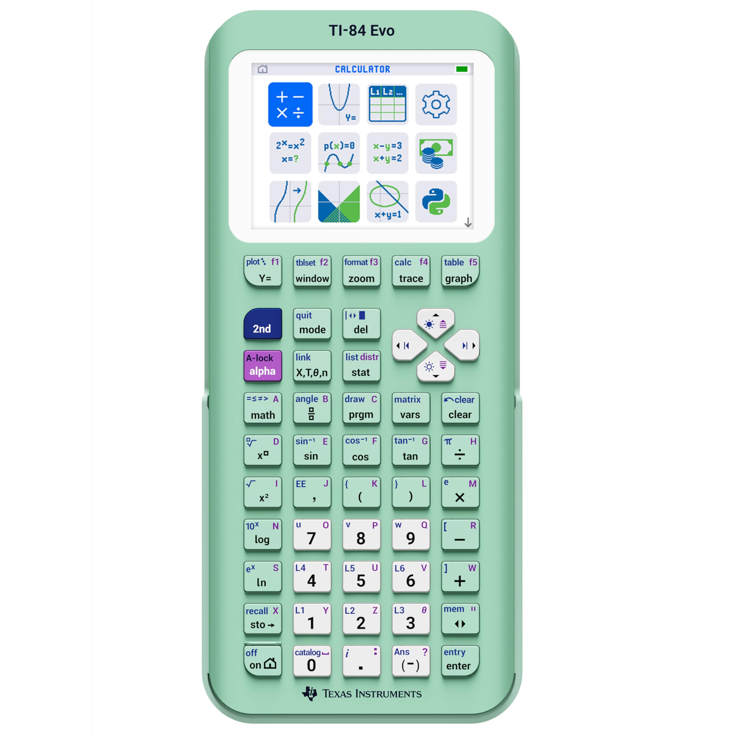 Texas Instruments 84EVO/FC/1L1/A4 — TI84 Evo Mint