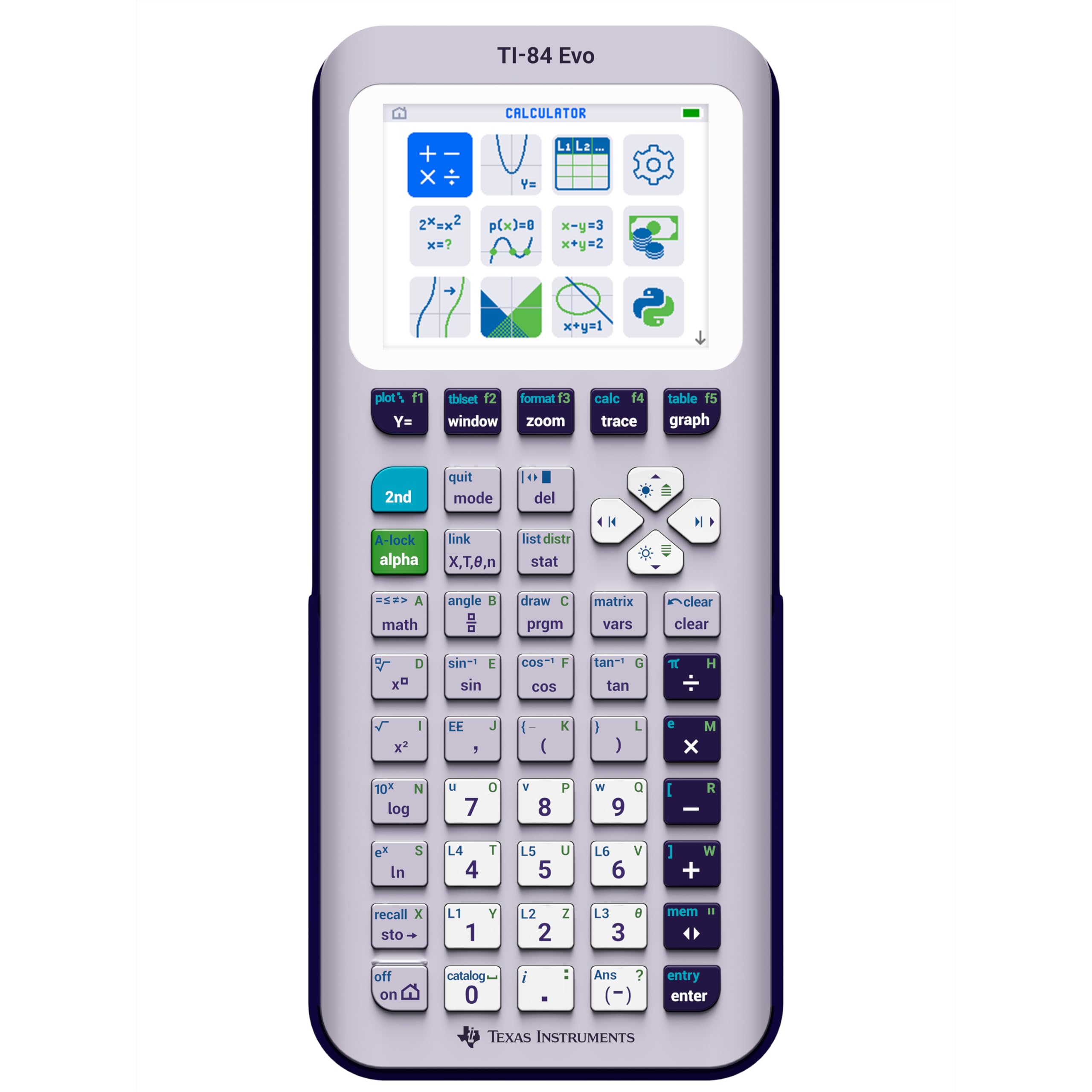 Texas Instruments 84EVO/FC/1L1/A5 — TI84 Evo Lavender