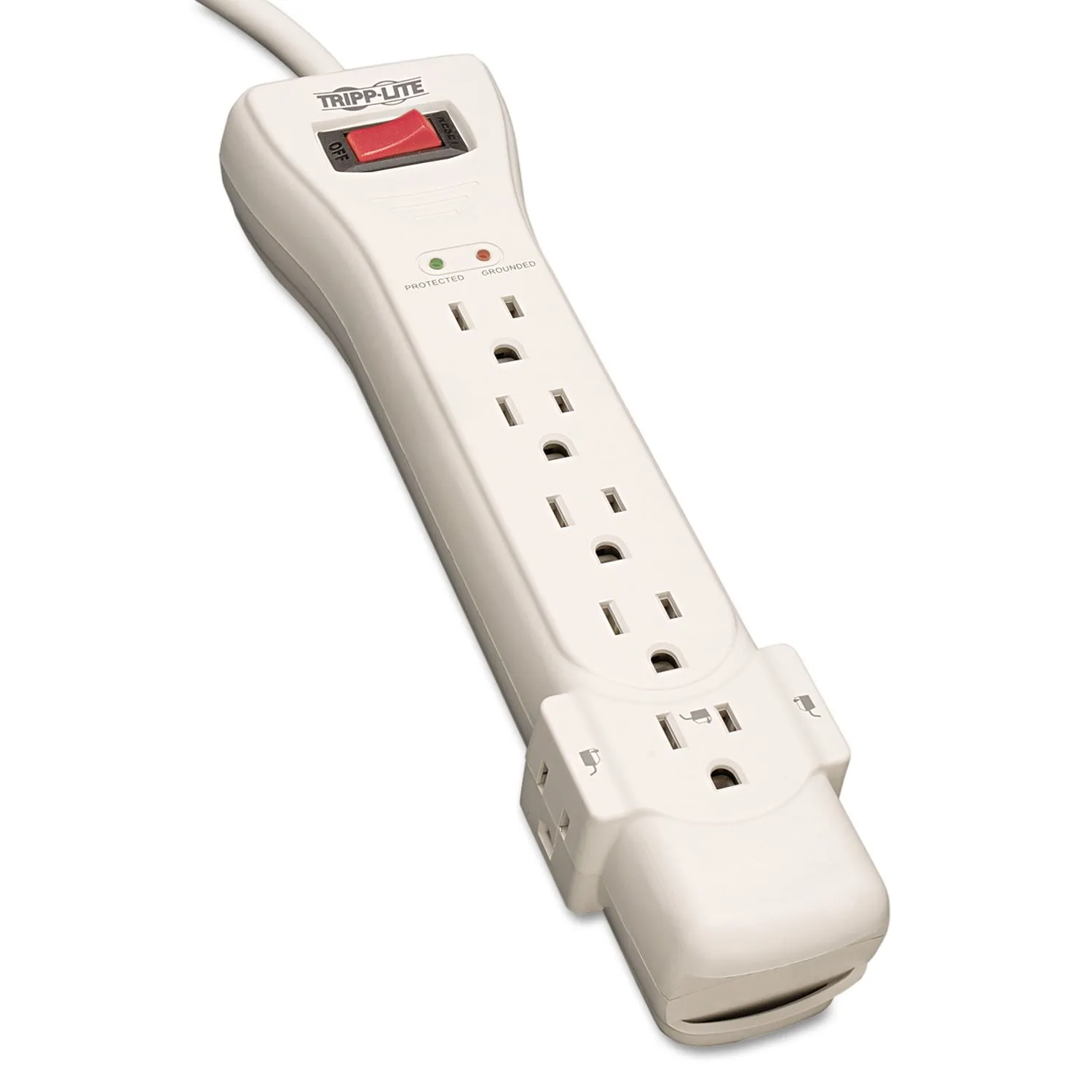 Eaton Tripplite SUPER-7 — Tripp Lite by Eaton Surge Protector Power Strip 120V 7 Outlet 7' Cord 2160 Joules | SKU UPS-SUPER7