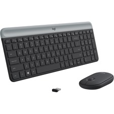 Logitech 920-009437 — MK470 Slim Combo - Graphite - US