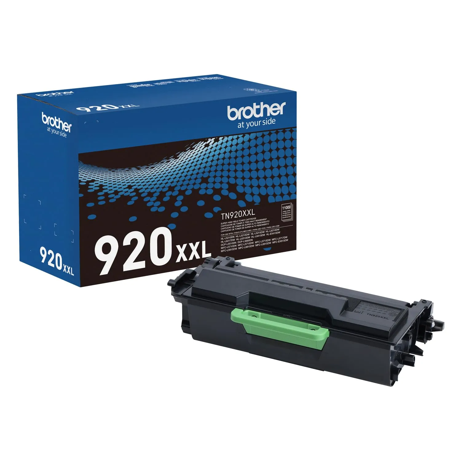 Brother BRT TN920XXL — BROTHER TN920XXL BLACK ULTRA HIGH YIELD FOR USE IN DCPL5510DN; MFCL5710DN; MFCL5