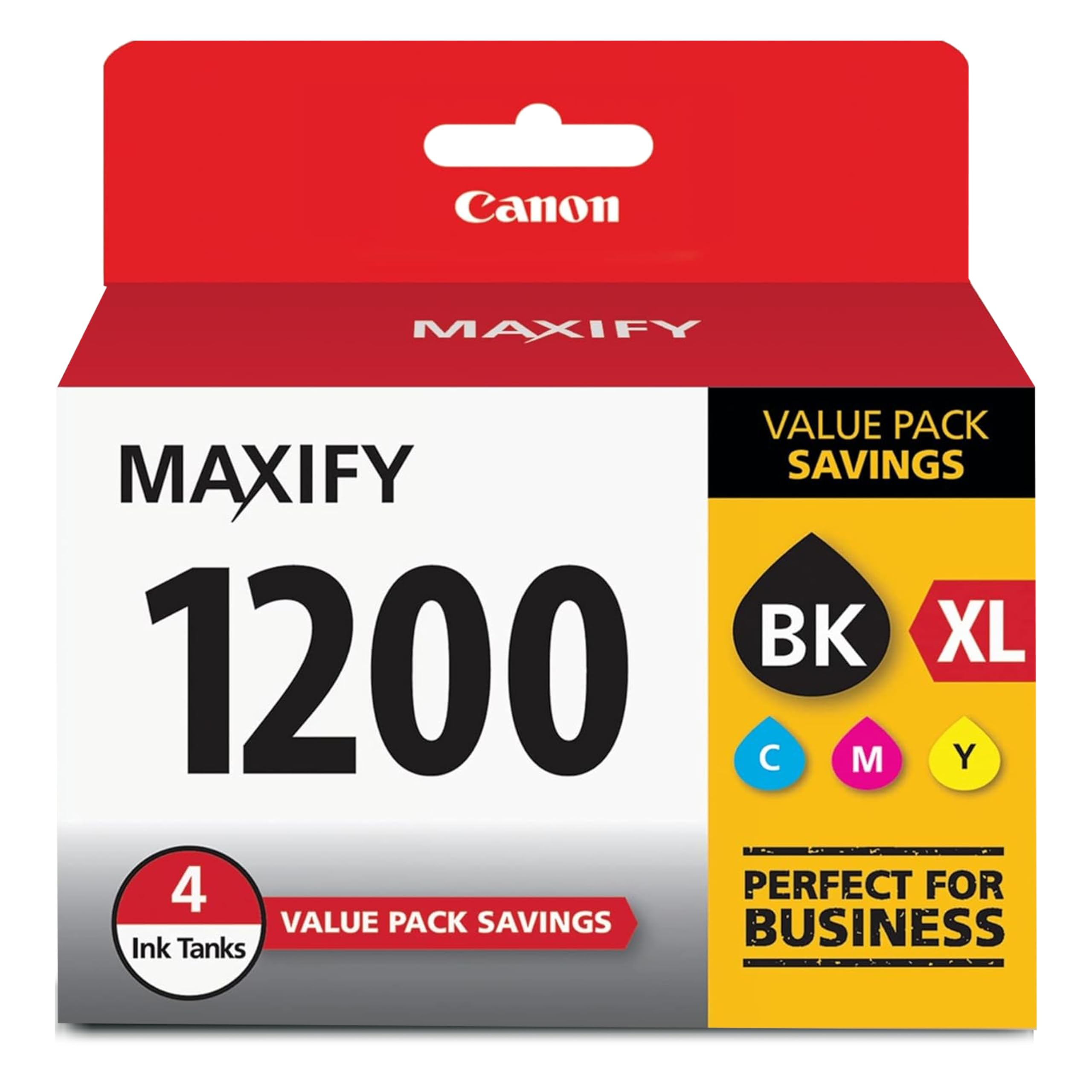 CANON INKJET 9183B005 — PGI-1200 XL BK/CMY 4PK