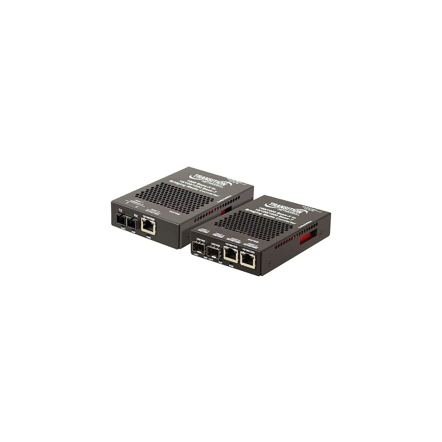 Transition Networks SGFEB1039-130-NA — 10/100/1000B-T TO 1000BASE-SX MM LC WITH NA PWR SUPPLY
