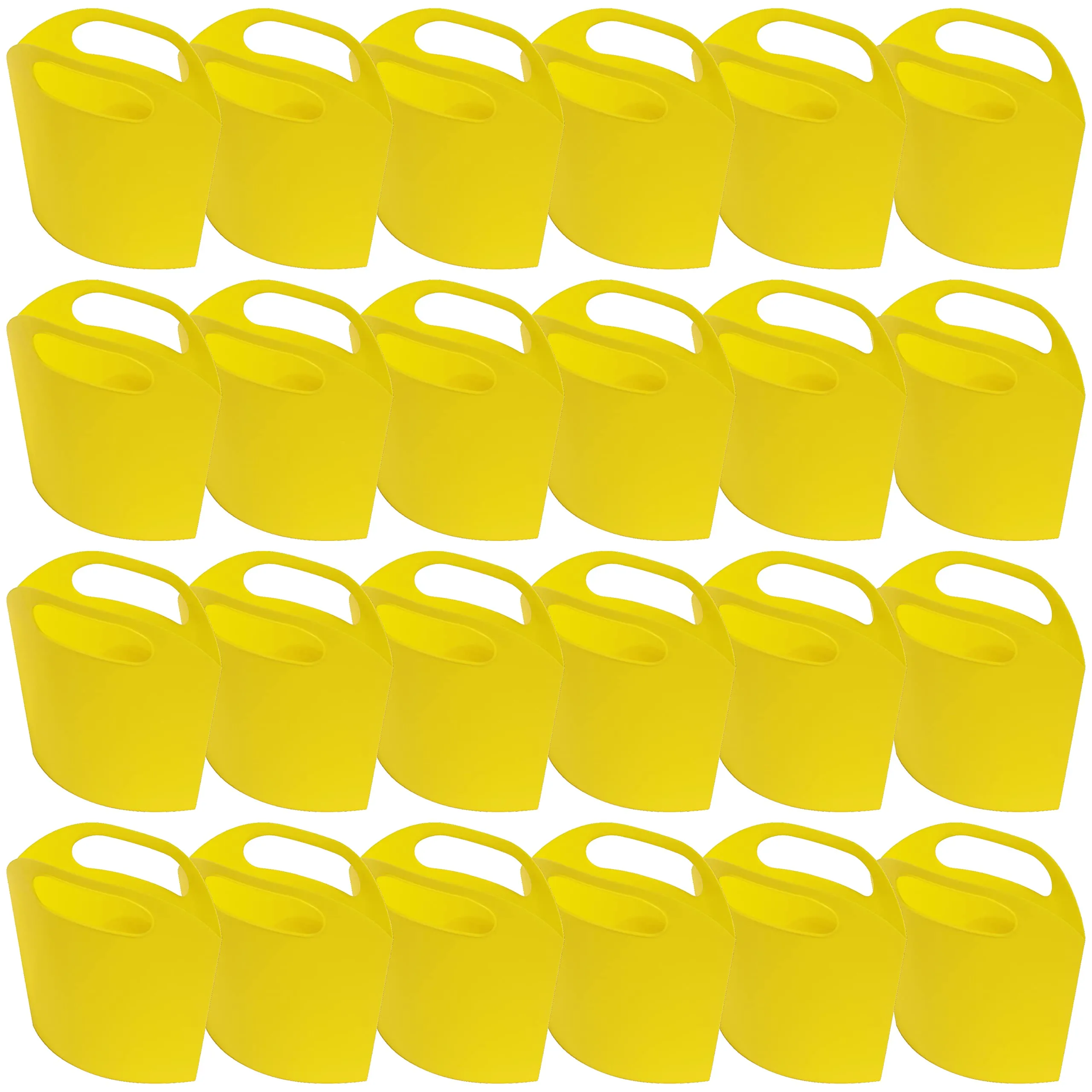 DEFLECTO DEF 39501YEL — MINI CRAFT TOTE YLW