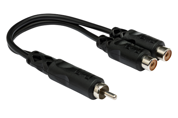 Hosa Tech YRA-104 — Y Cable RCA To Dual RCAF