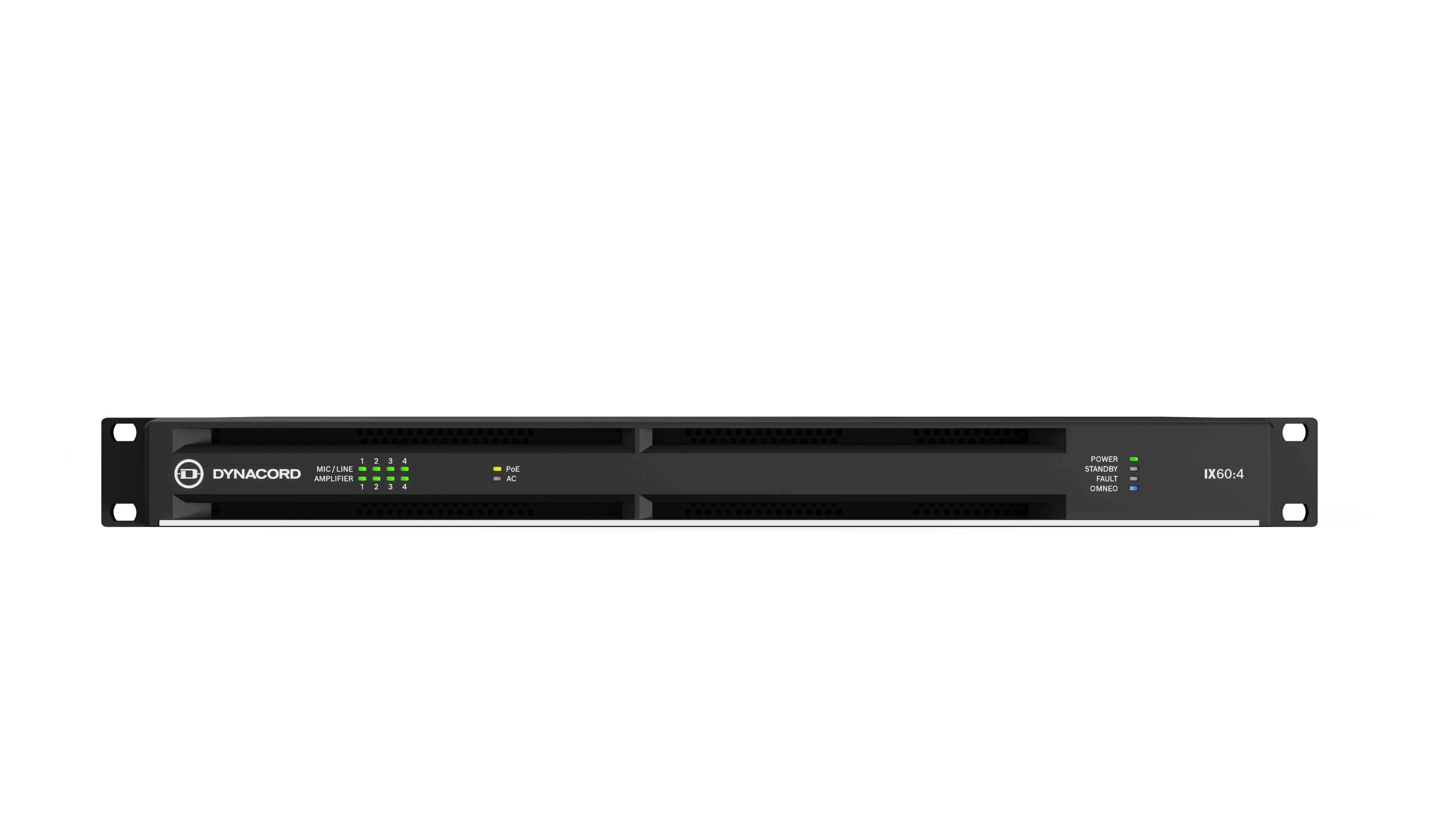 DYNACORD IX60:4-US — 4-channel networked DSP amplif