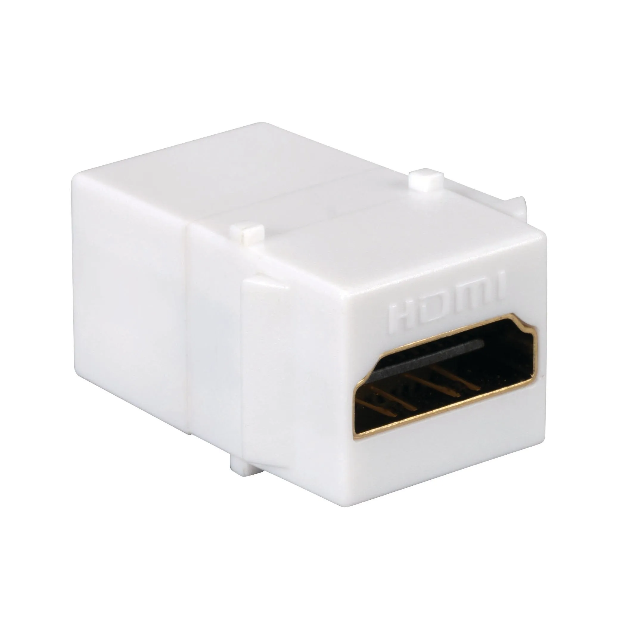 Vanco International 820491 — HDMI Keystone Insert HDMI F To HDMI F White