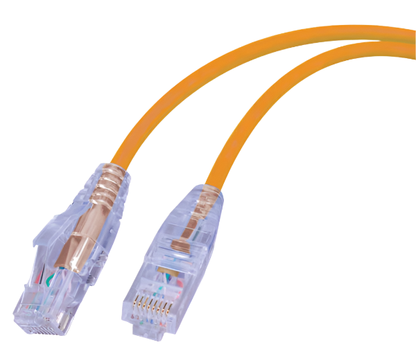 Vanco International SCAT6-1OR — Super Slim Cat6 1' Orange