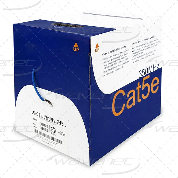Wavenet 5E04URGY5 — CAT5EG CAT 5E Cable 1000' Box Gray