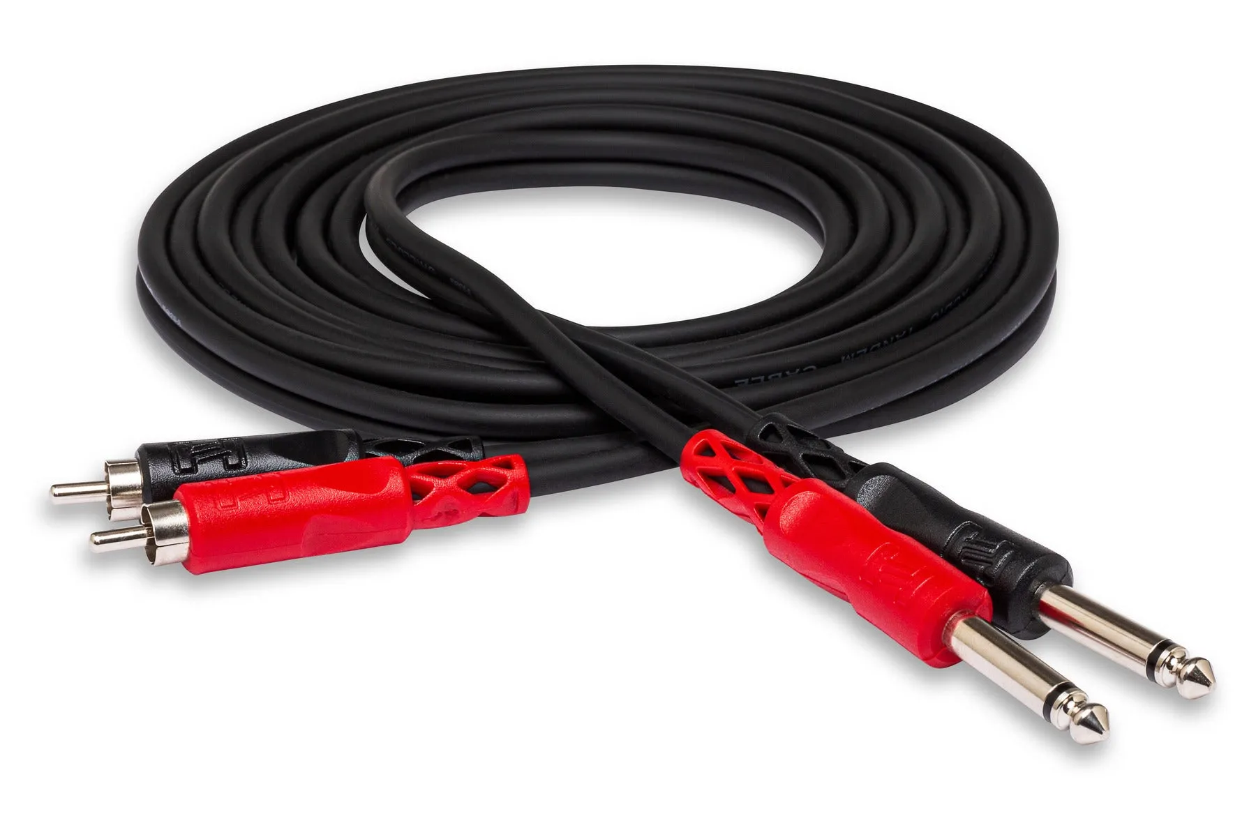 Hosa Tech CPR-201 — Stereo Interconnect Dual 1/4" TS To Dual Rca 1 M