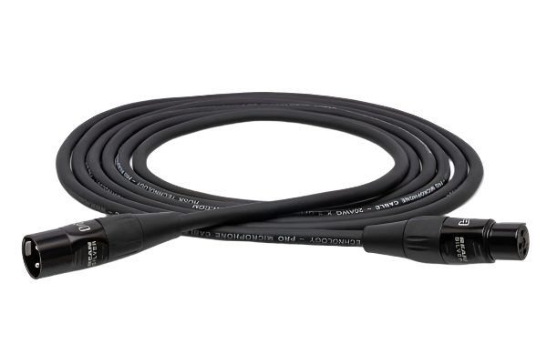 Hosa Tech HMIC-010 — 10' Pro Mic Cable Rean XLR3F To XLR3M