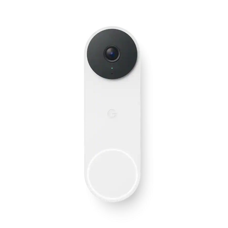 NEST LABS GA09967-US — Google Nest Doorbell (wired, 3rd gen) - Snow