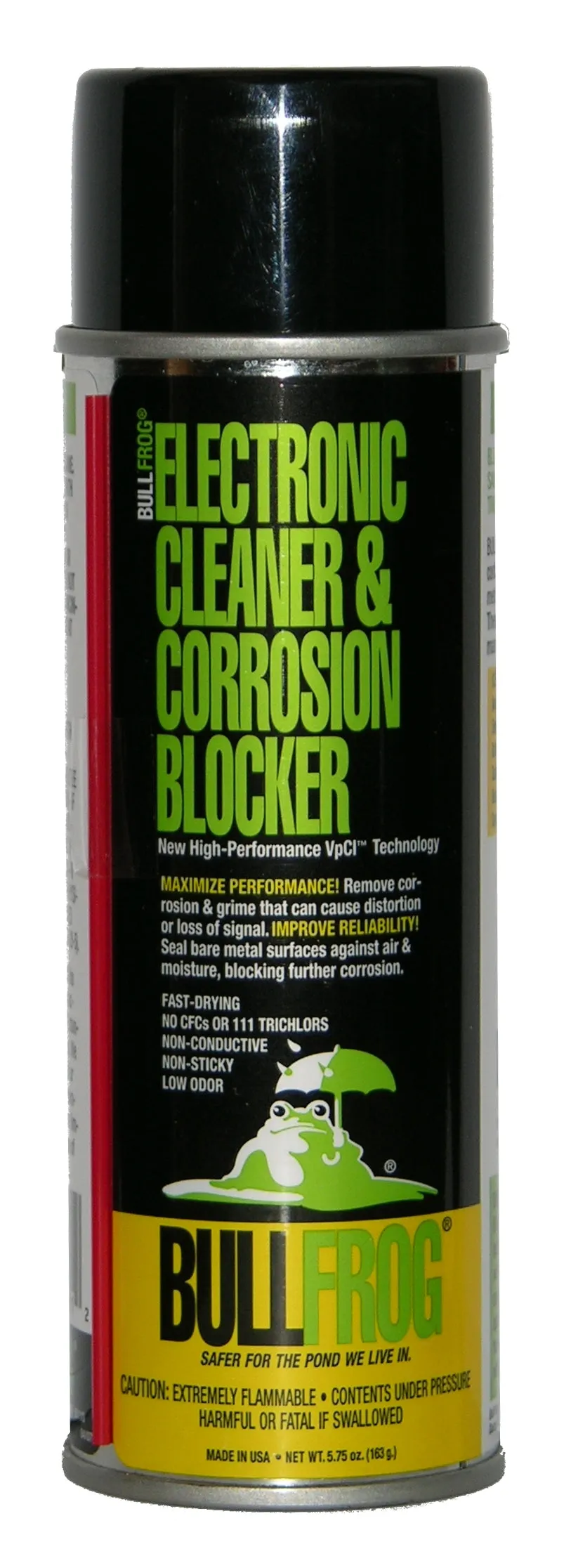 BULLFROG 92381 — Electronic Cleaner & Rust/Corrosion Blocker Cleans & Protects 7oz