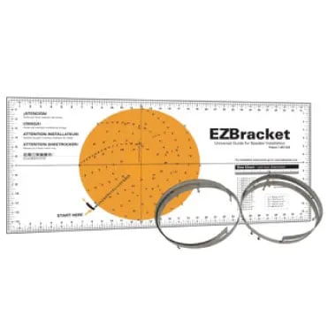 BEALE STREET AUDIO EZIC-24 — Universal Round Speaker Bracket 24 Pack fits most Speakers