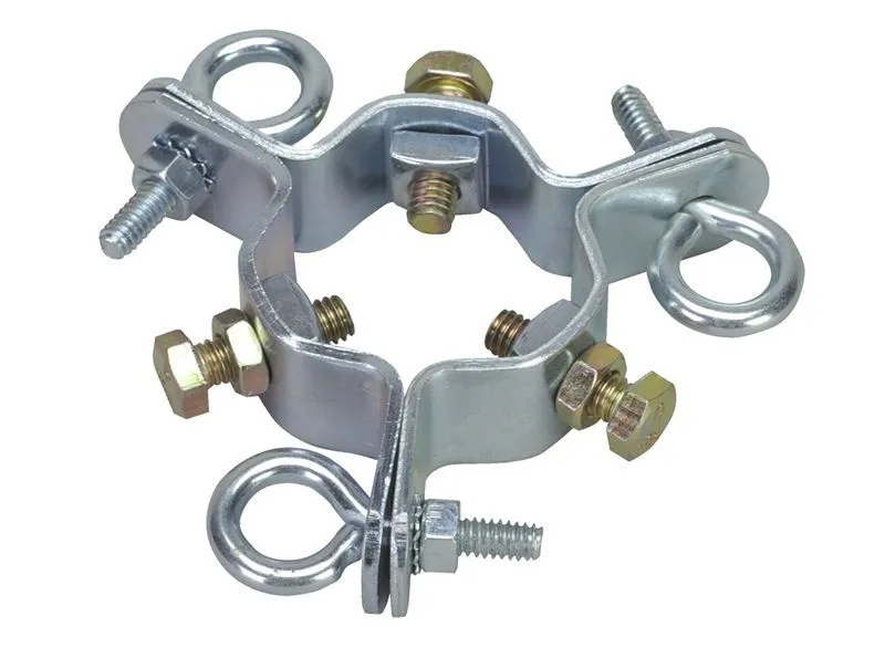 EASY UP EZ43A — GUY WIRE CLAMP/RING 2.0" MAX